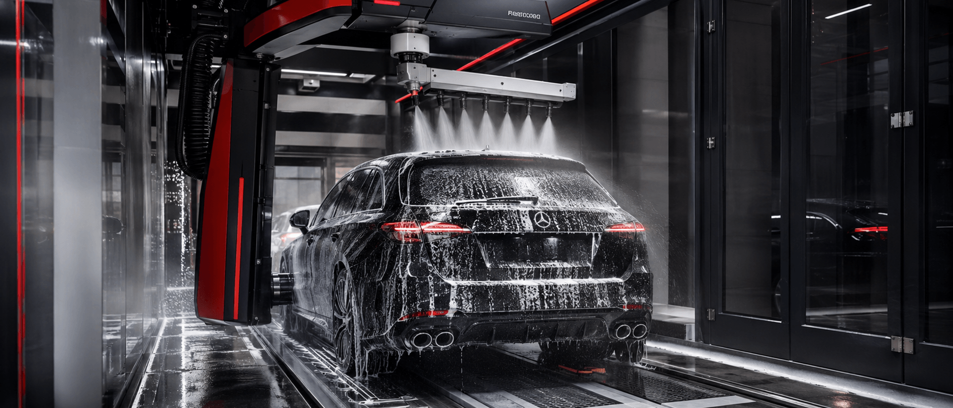 Целевой формат автоматизированной автомойки 100CARS после переоборудования